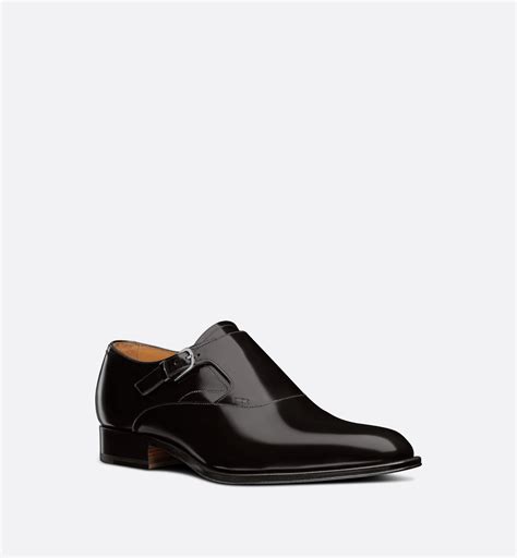 Dior Timeless Monk Shoe Black Polished Calfskin 